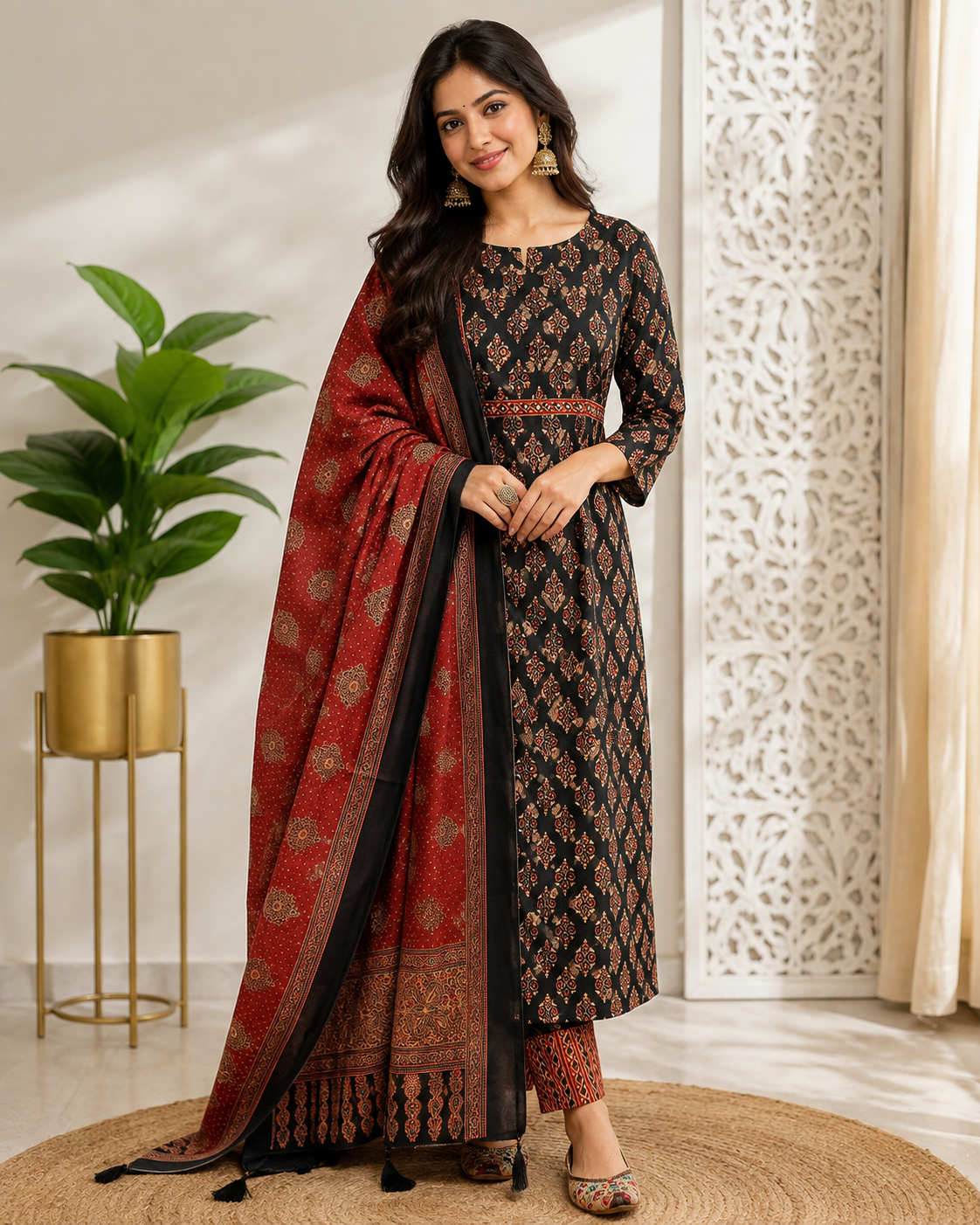 Fabric Kurti with Pant