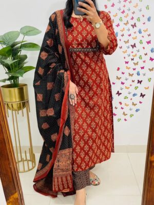 Fabric Kurti with Pant