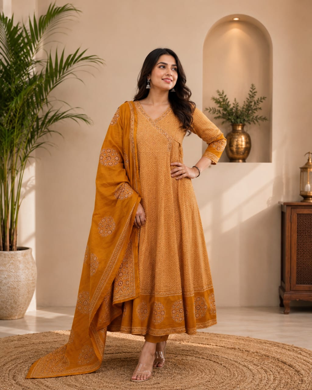 Anarkali kurta set
