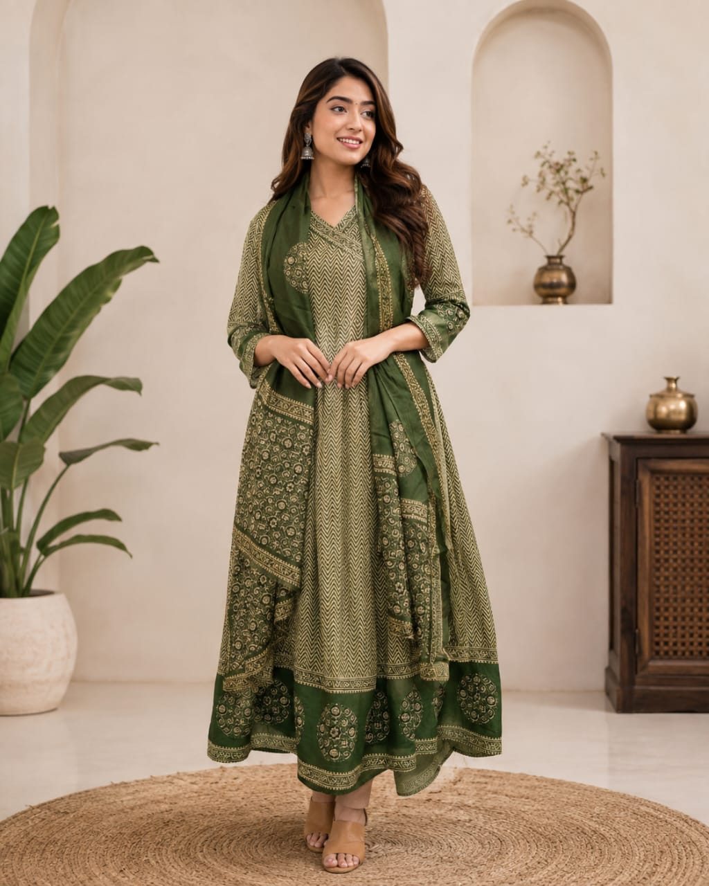 Anarkali kurta set