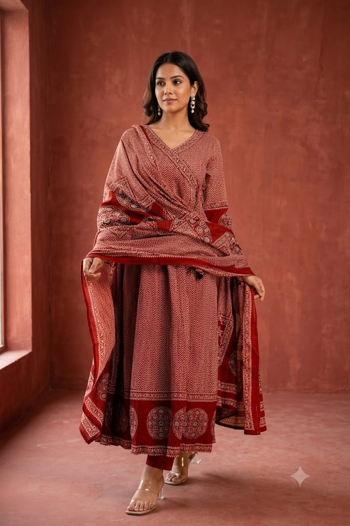 Anarkali kurta set